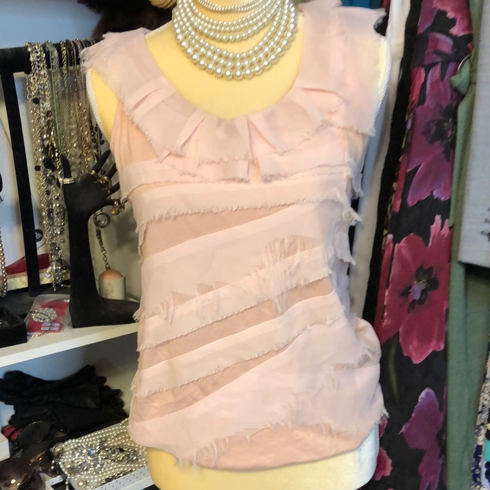 New York & Co. XS Fun light pink tank top